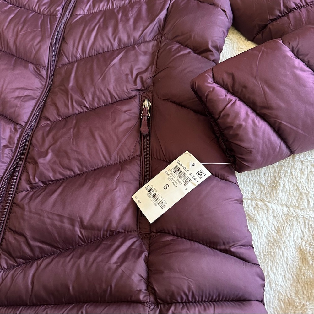 NWT Charter Club Packable Puffer Jacket, S - Picture 4 of 9